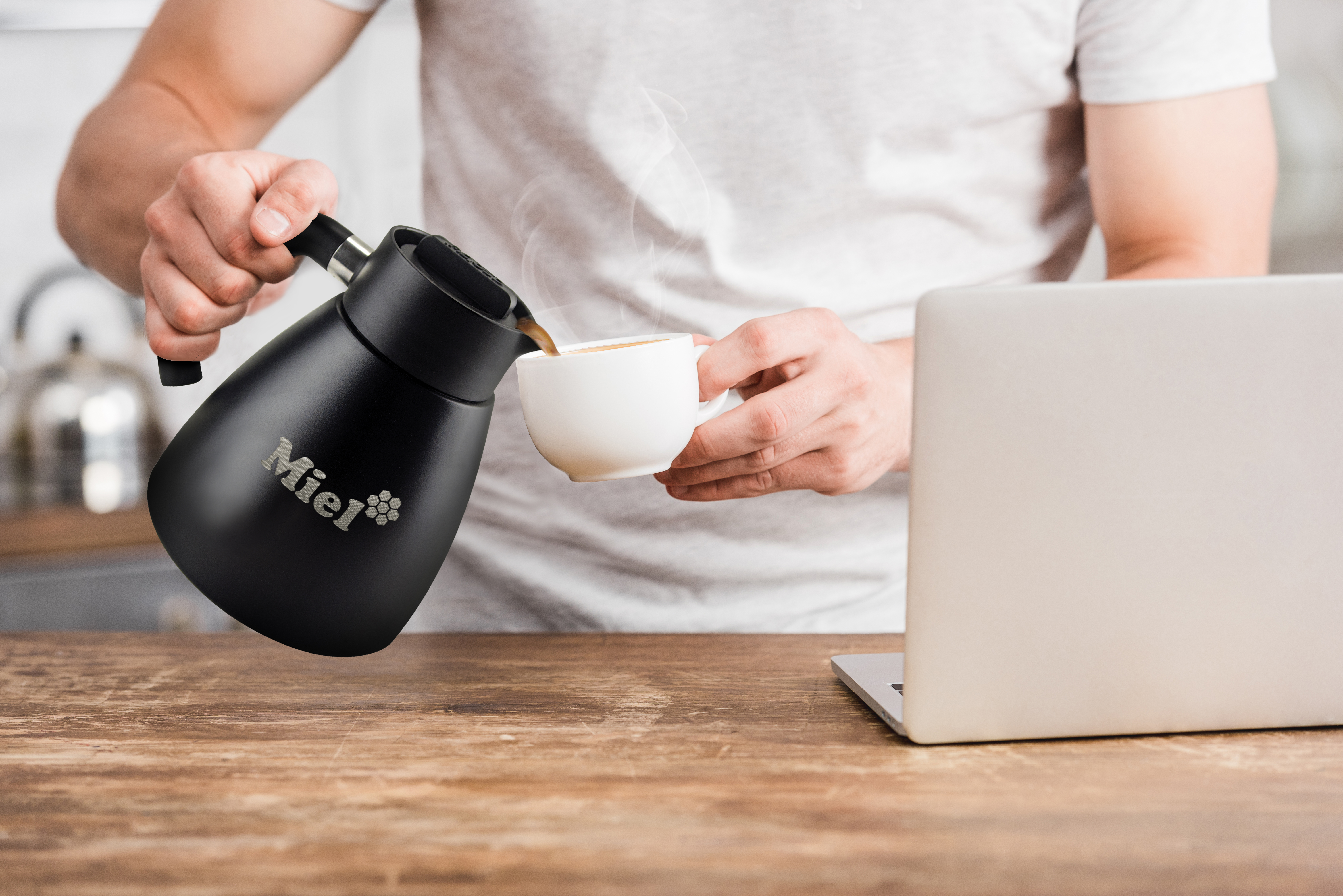 40 Oz. Asobu Pourover Coffee Maker Carafe w/Handle 5