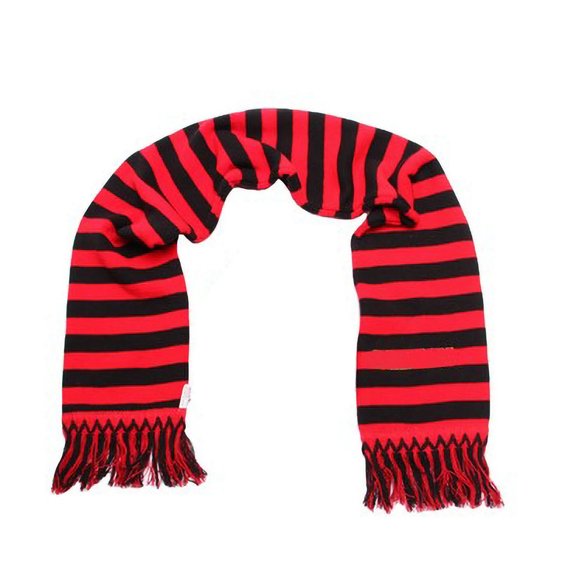Custom Knitted Soccer Scarf With Fringe 3