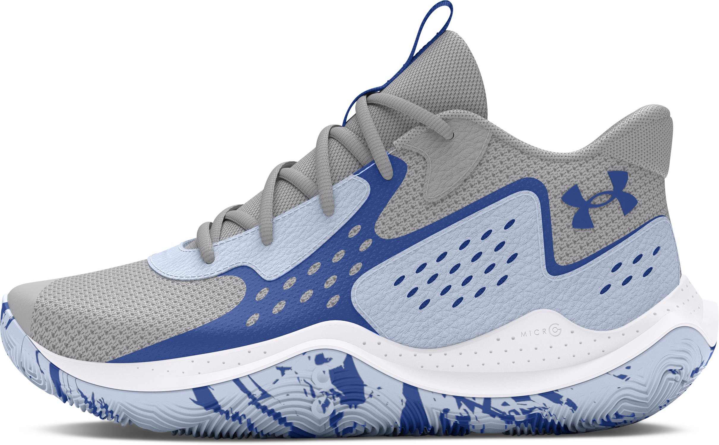 UA Jet '23 Grade School Basketball Shoes 3
