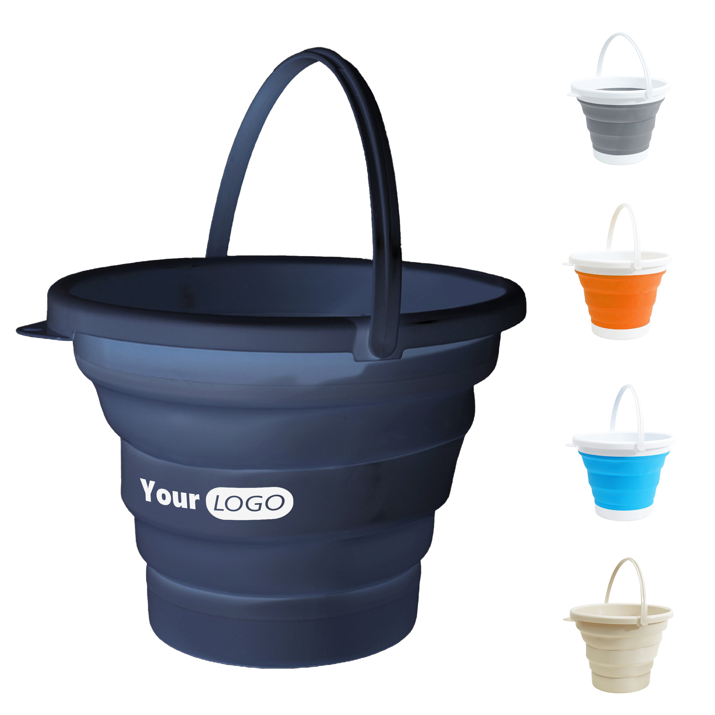 Plastic Portable Folding Bucket 7