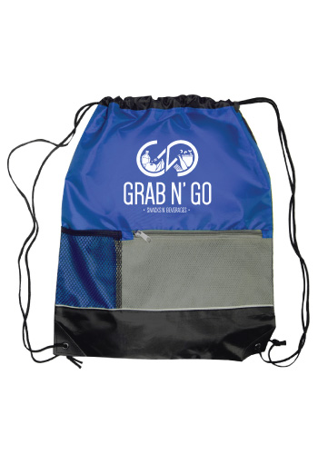 Front Pocket Drawstring Backpacks 4