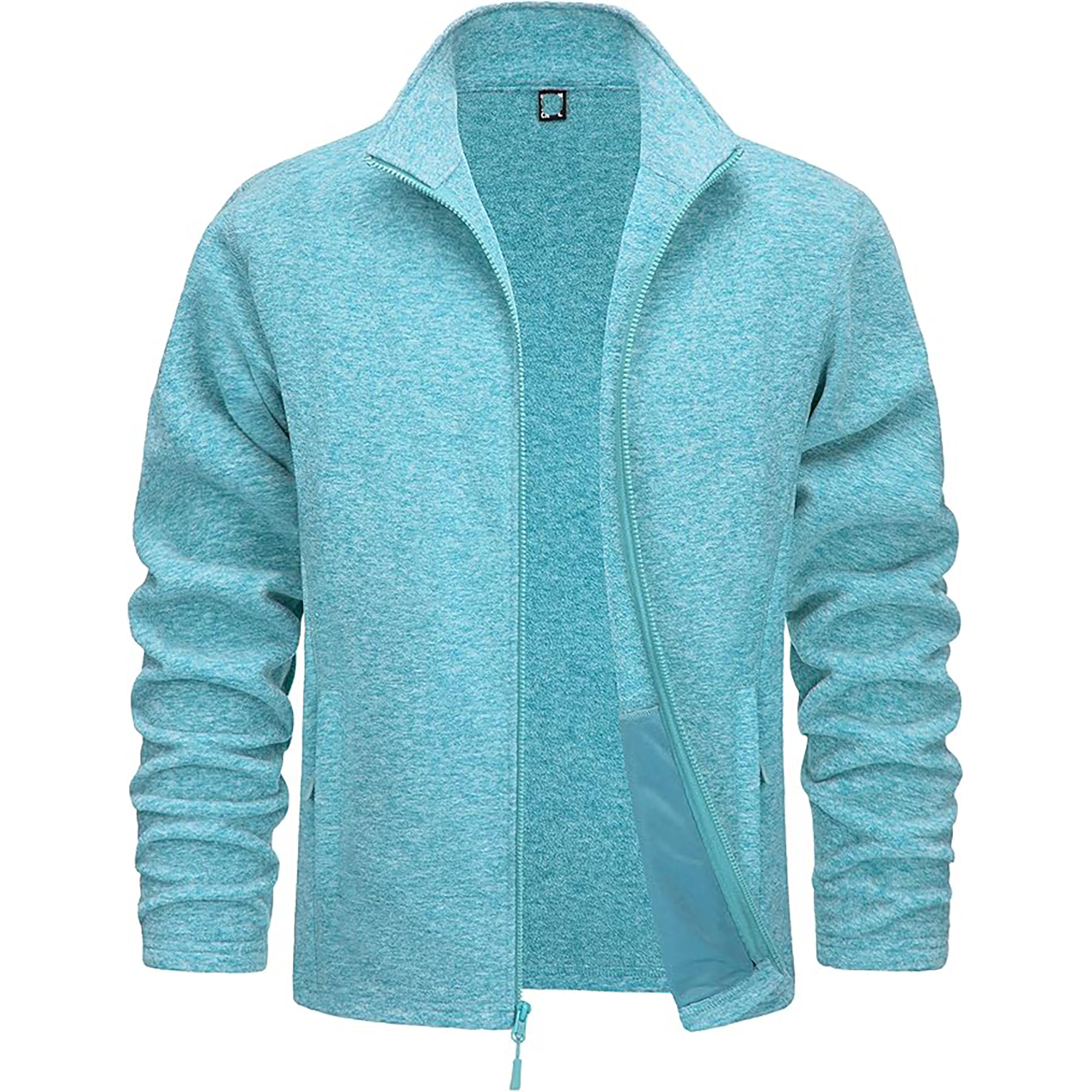 "Men Zipper Fleece Jacket Full zipper" 12