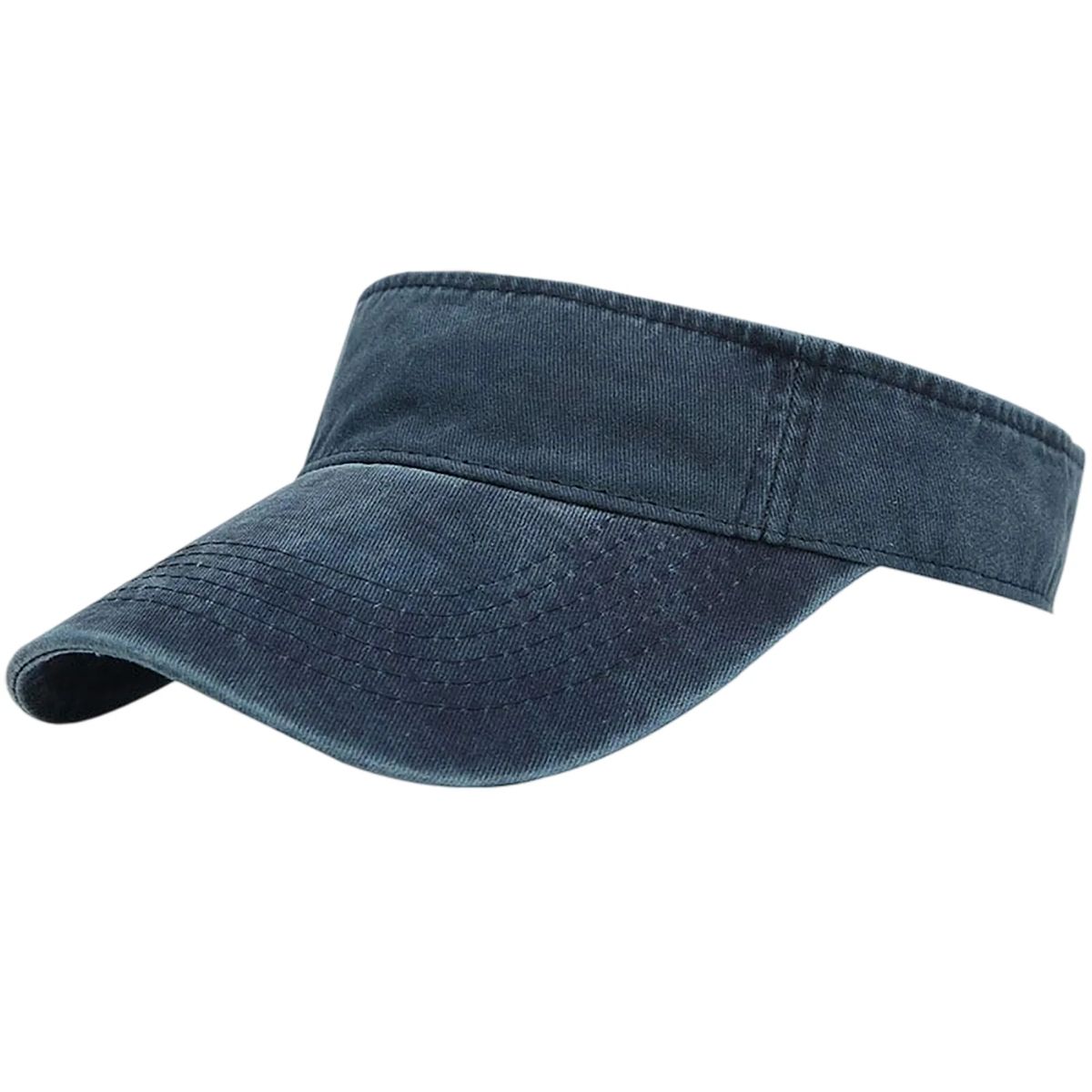 Open Top Cotton Visor Cap for Sports and Travel 6