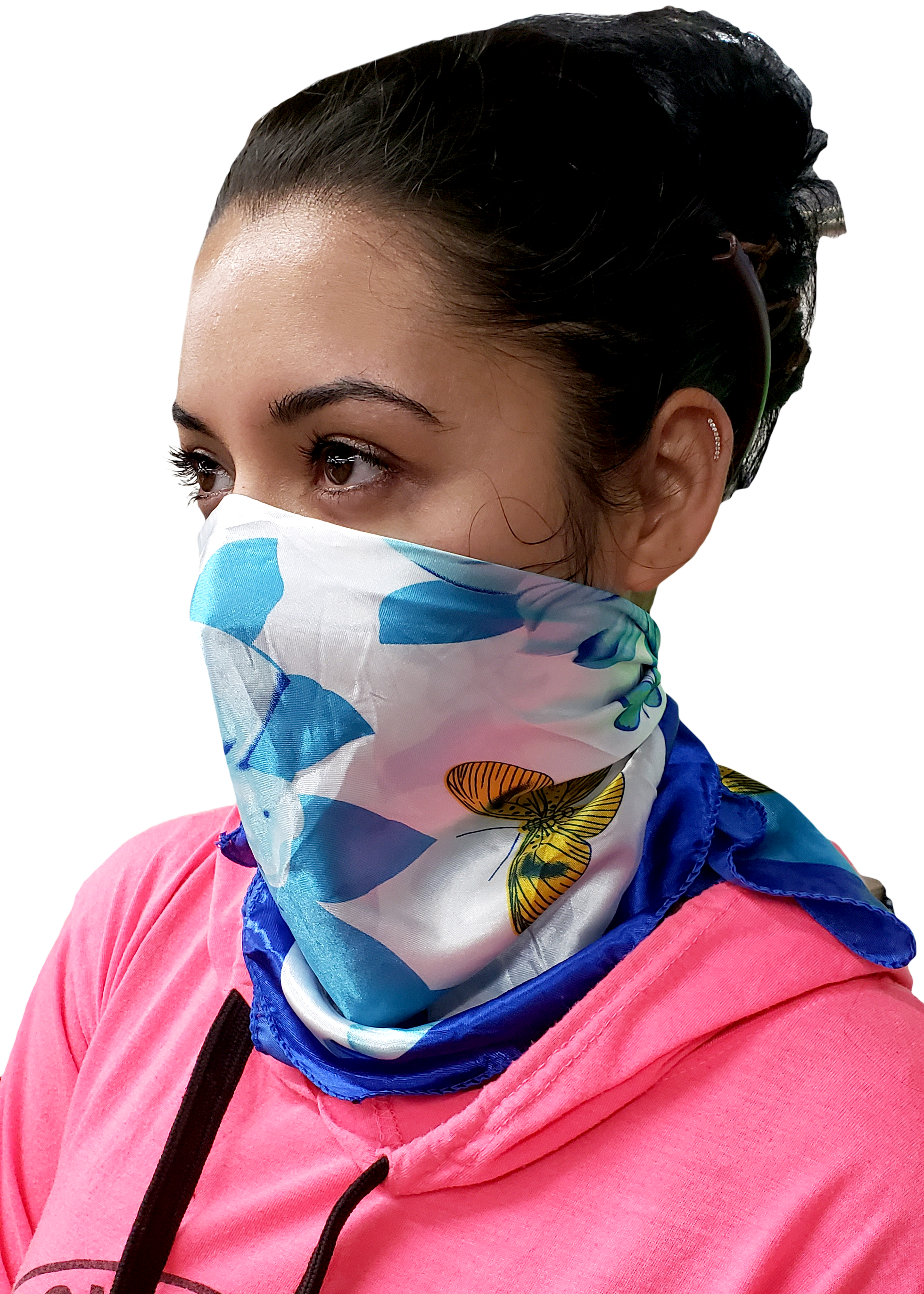 19"x19" Silky Polyester Bandanna