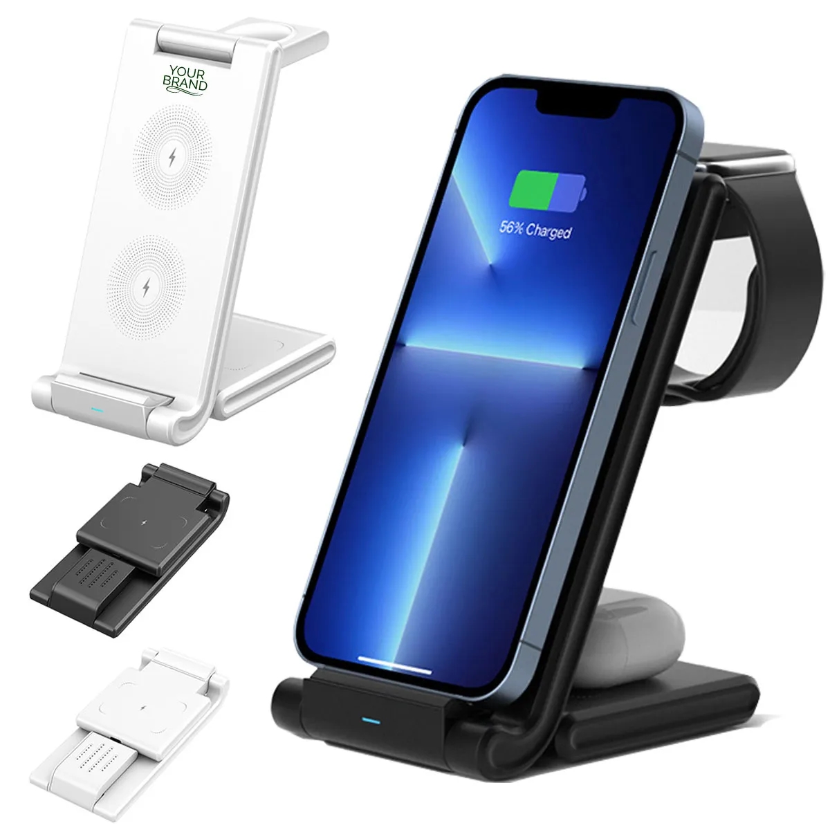 3 in 1 Foldable Wireless Charger Stand 7