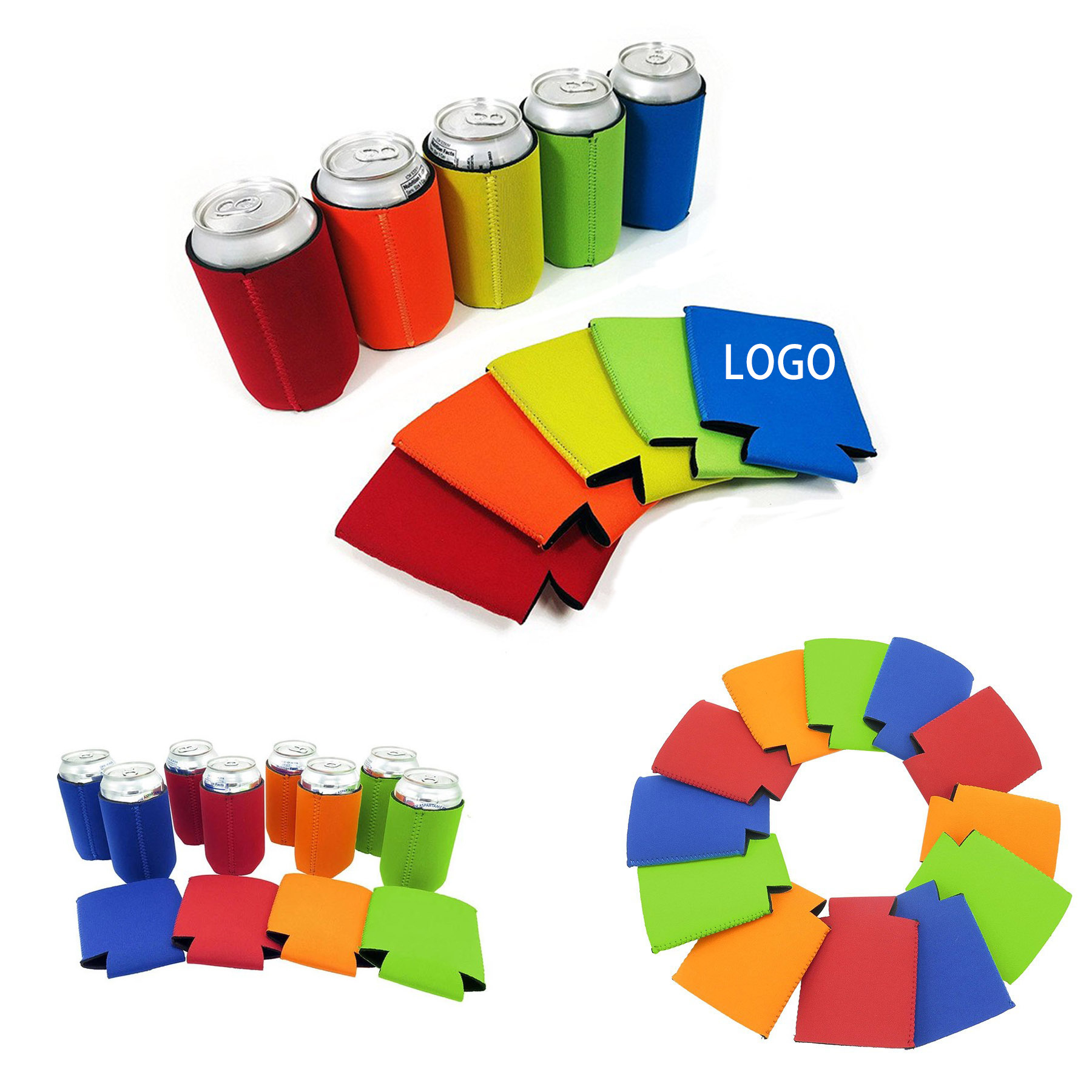 Neoprene Slap Wrap Can Cooler 2