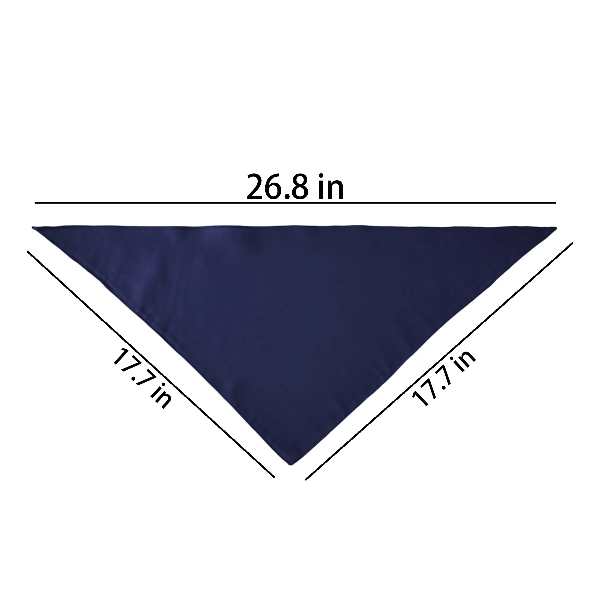 Full-color printed pet bandana 3