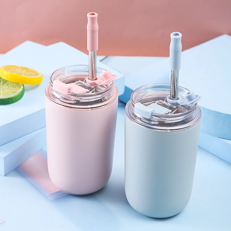 Custom 12oz Stainless Steel Tumbler With Lid And Straw 13