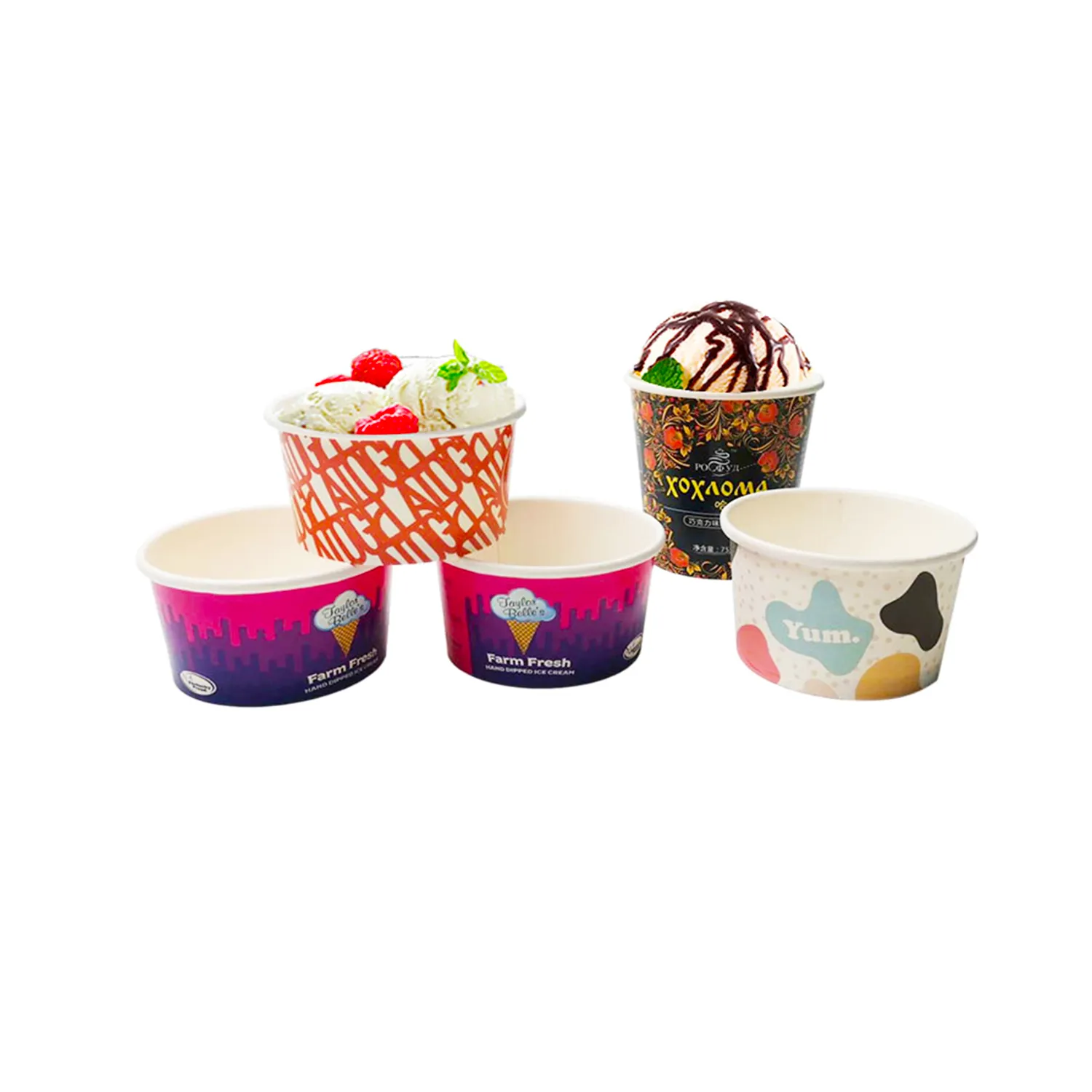 Paper Ice Cream Cups 3
