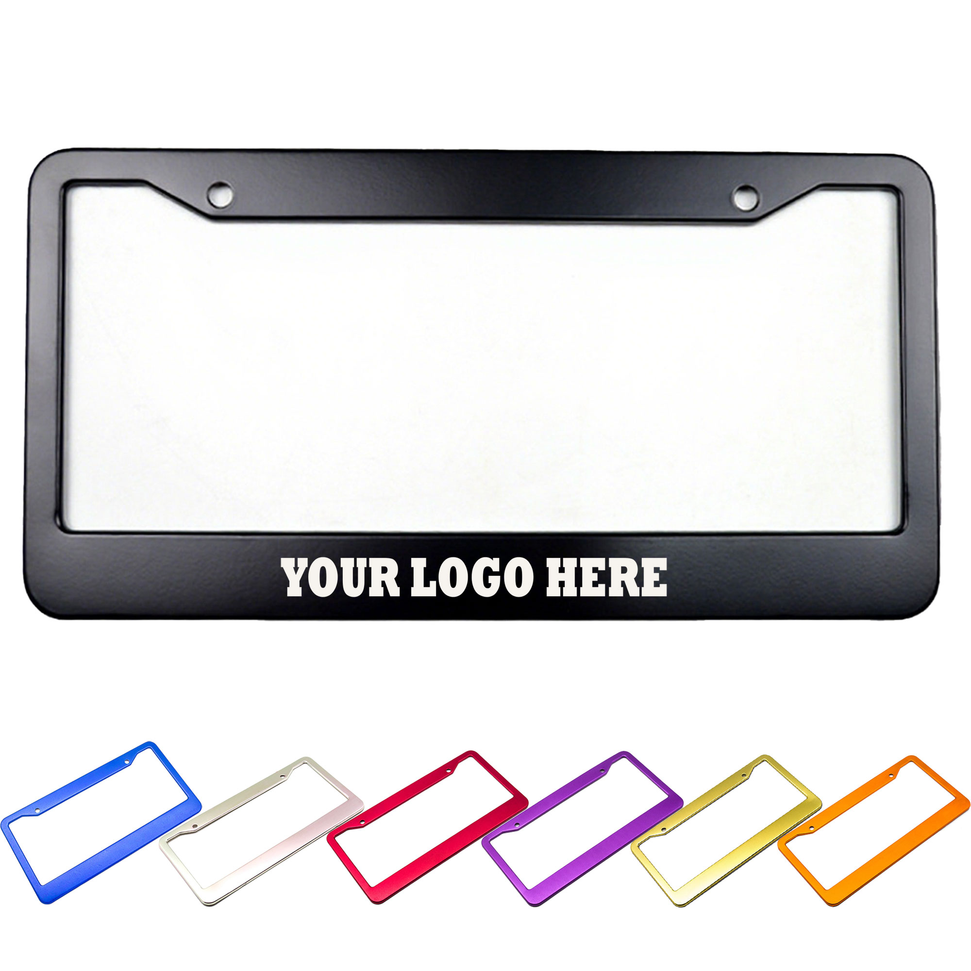 Custom Full Color License Plate Holders 5