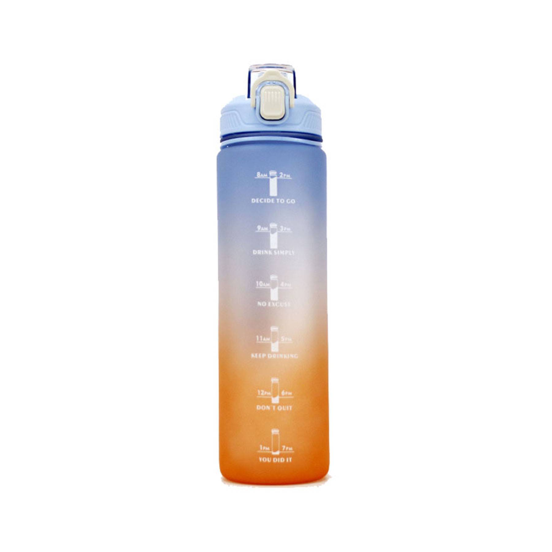 35 OZ Gradient Plastic Sports Water Cup 4