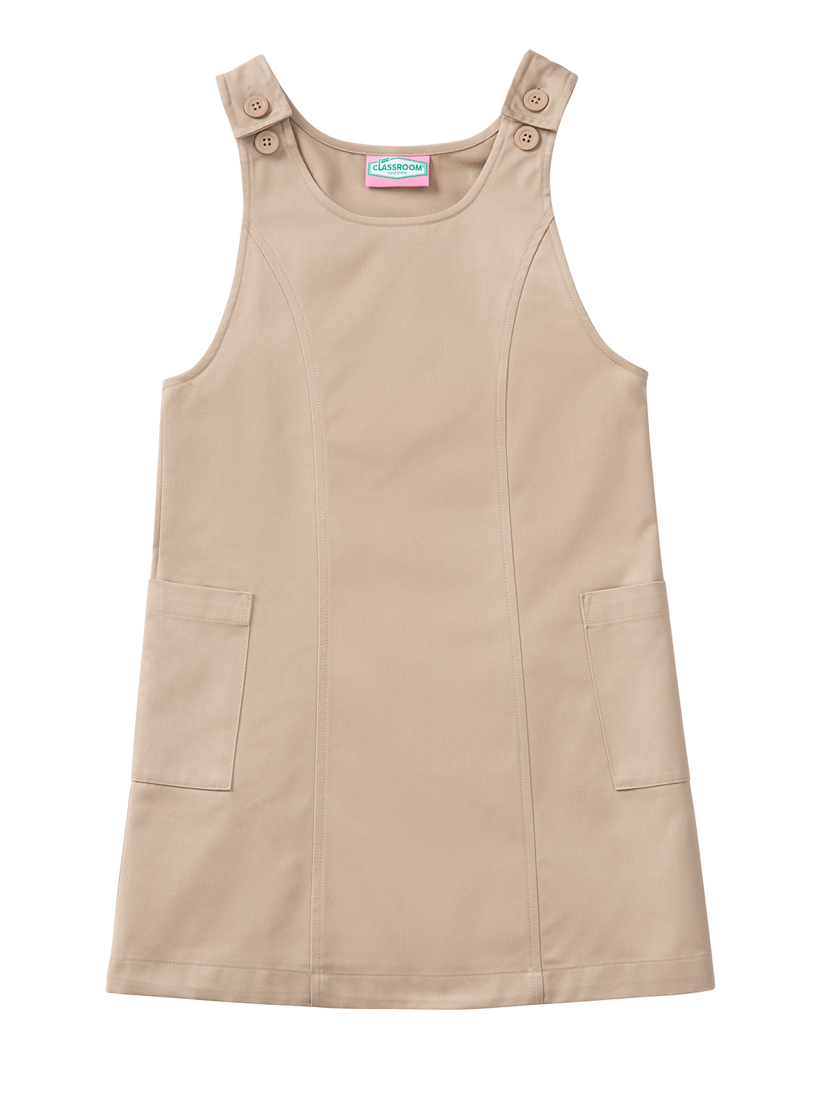Classroom Uniforms - Girls' Princess Seam Jumper 1