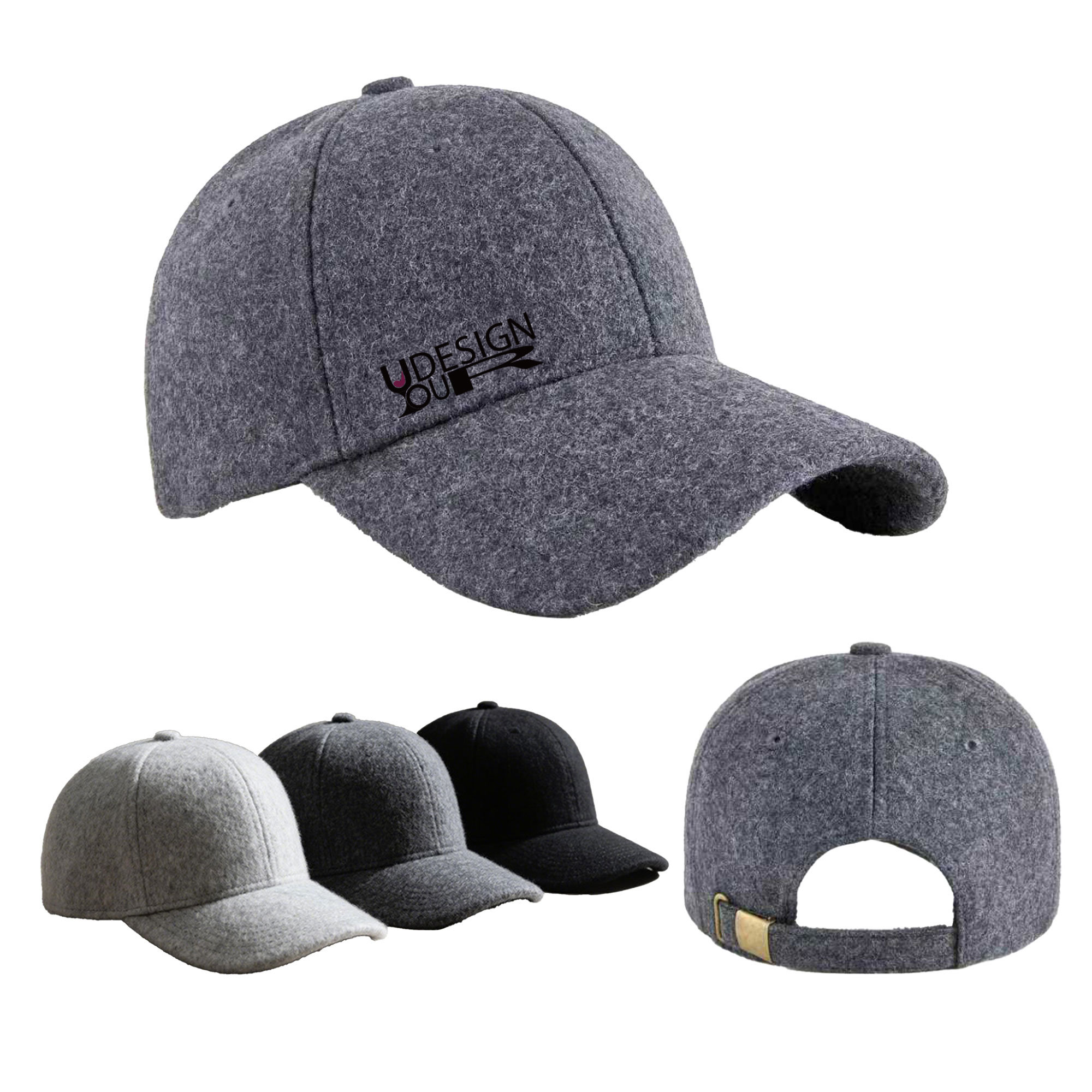 Warm Customizable Wool Cap 1