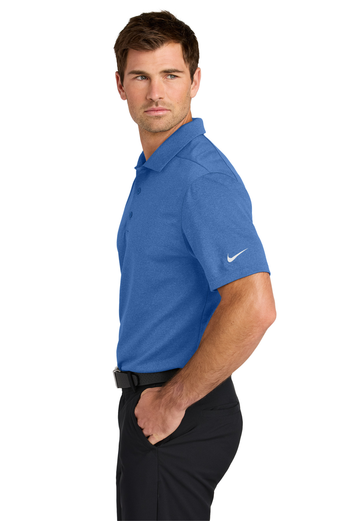 Nike Dri-FIT Smooth Heather Polo NKFQ4794 25