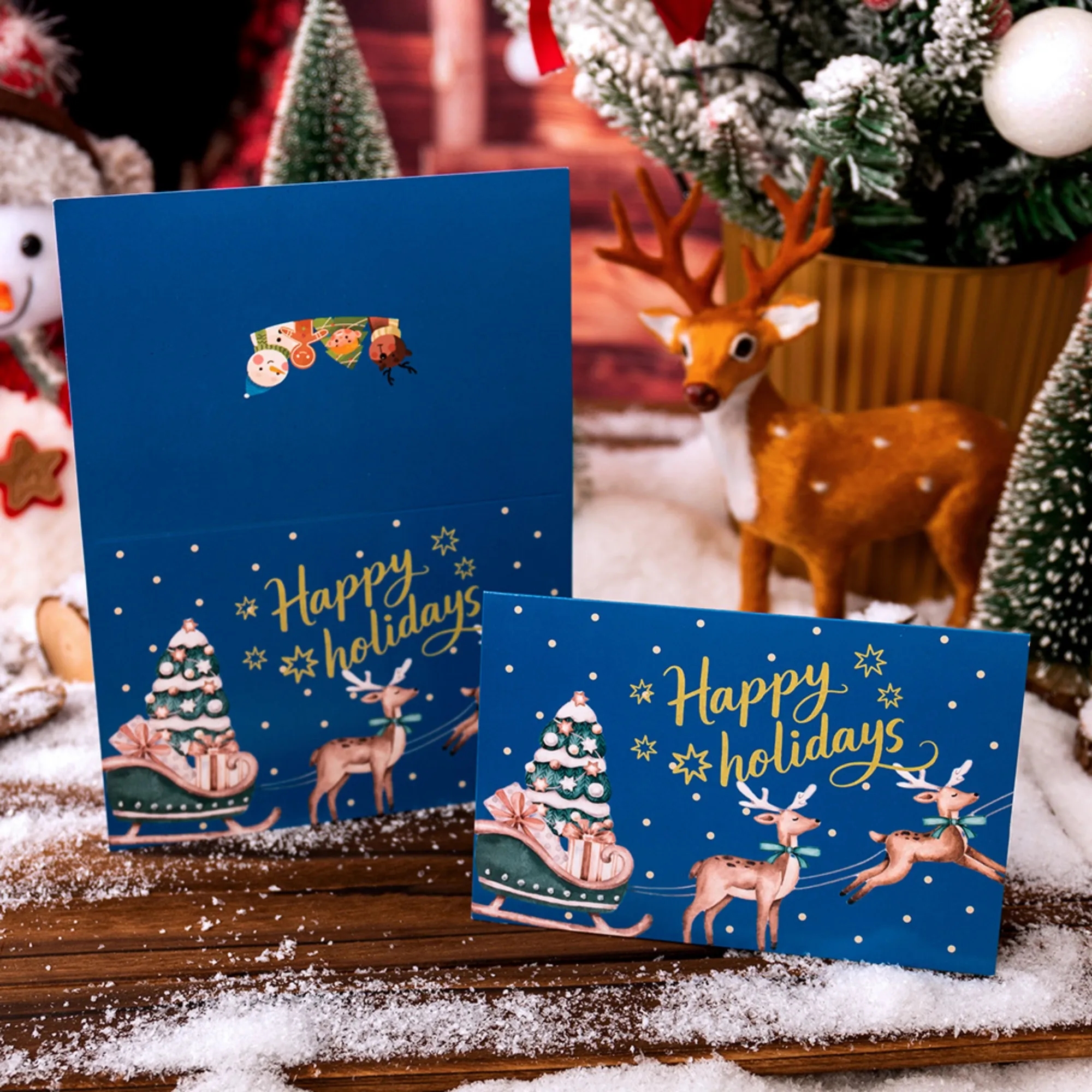 Christmas Greeting Card Holiday Paper Card 1