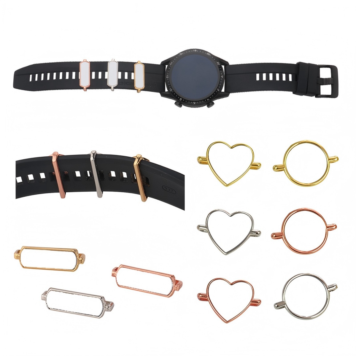 Heat Transfer Blank Watch Strap Decorations 5
