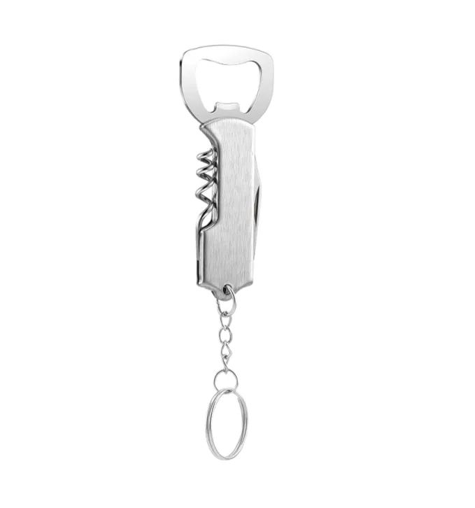 Multifunctional Bottle Opener Keychain for Beer, Wine, Soda 8