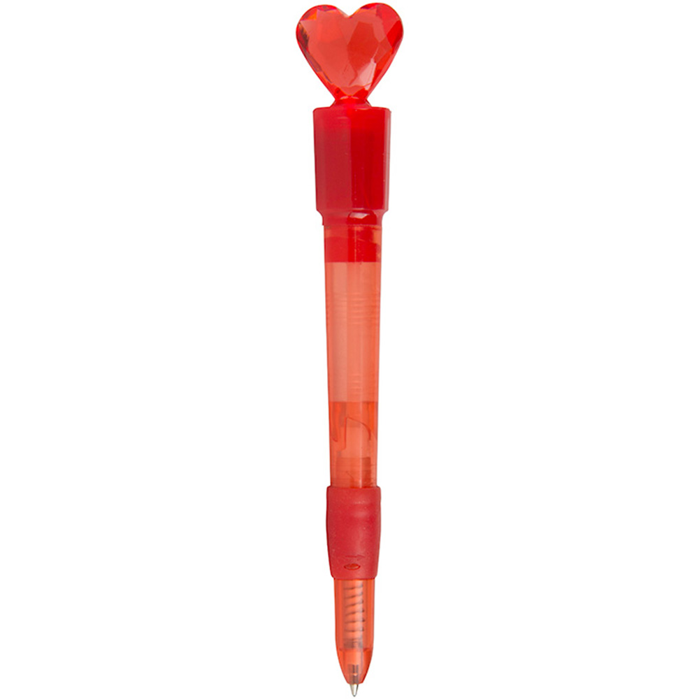 Ballpoint Light Up Heart Pen 2