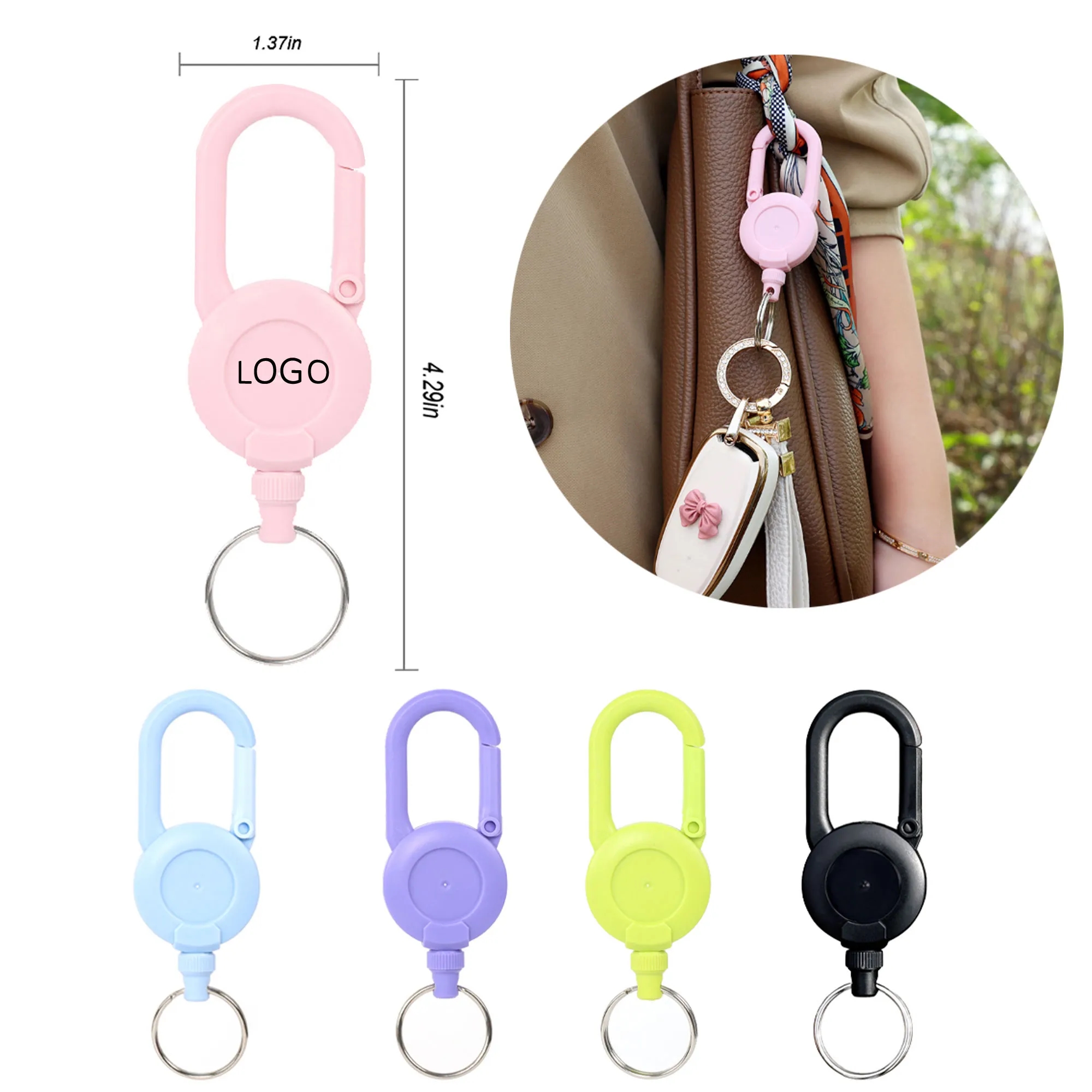 Retractable Key Chain 2
