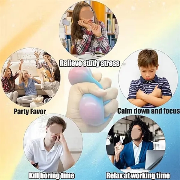 Color Changing Sensory Squeeze Ball Toys 3