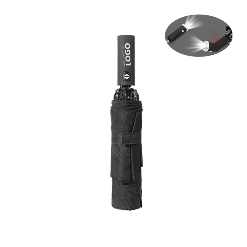 10 Bone Auto LED Inverted Umbrella