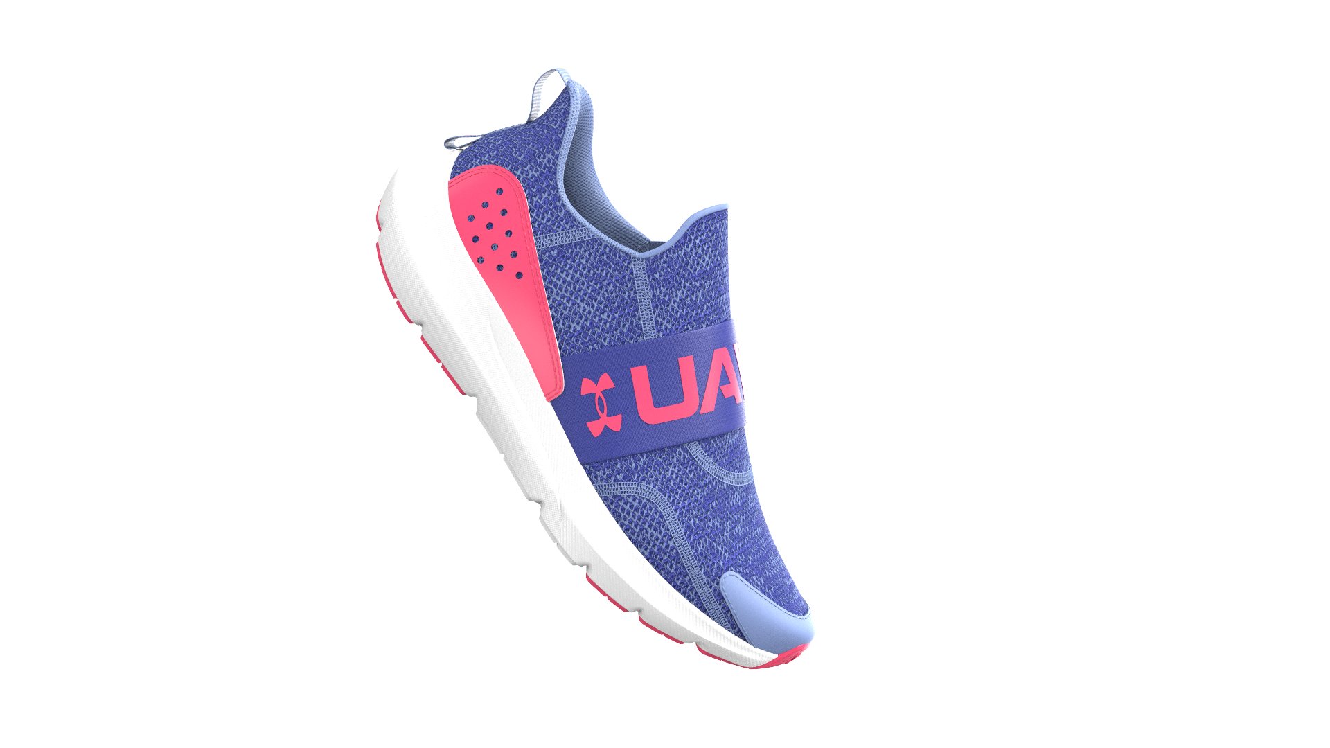 UA Surge 3 Slip Girls' Running Shoes 10