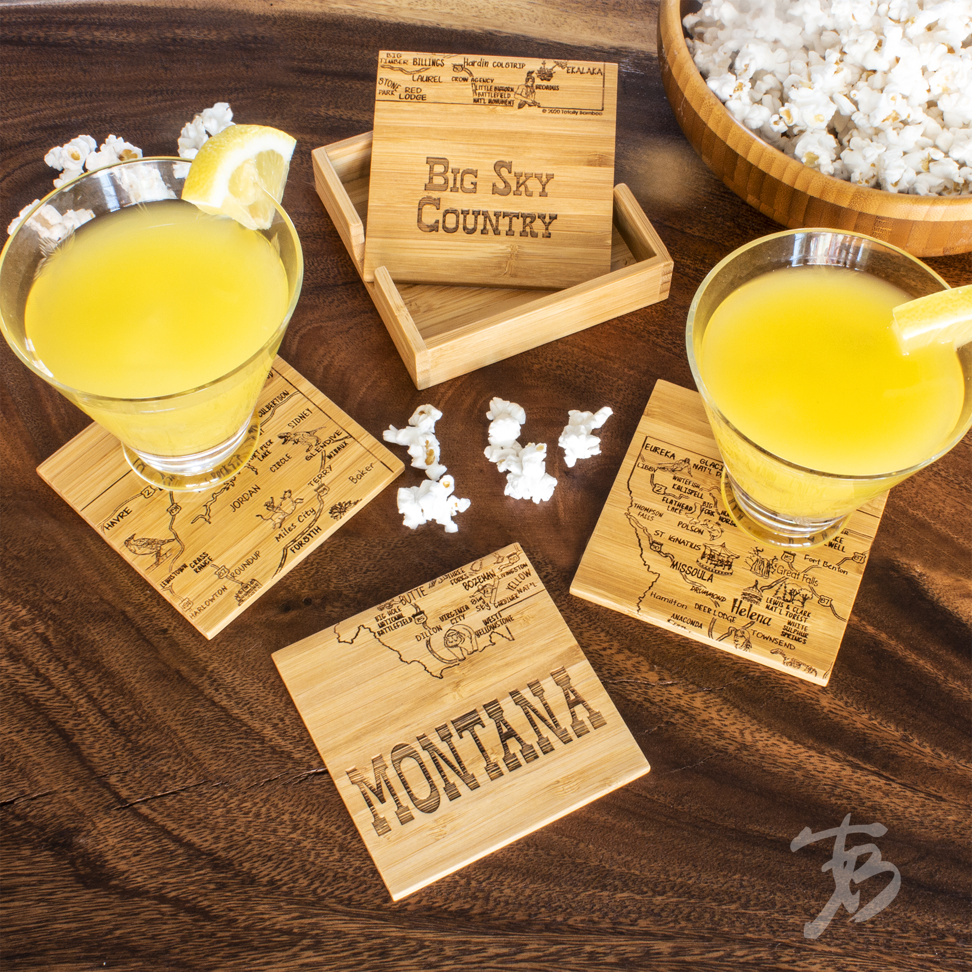 Montana Puzzle Coaster Set 6