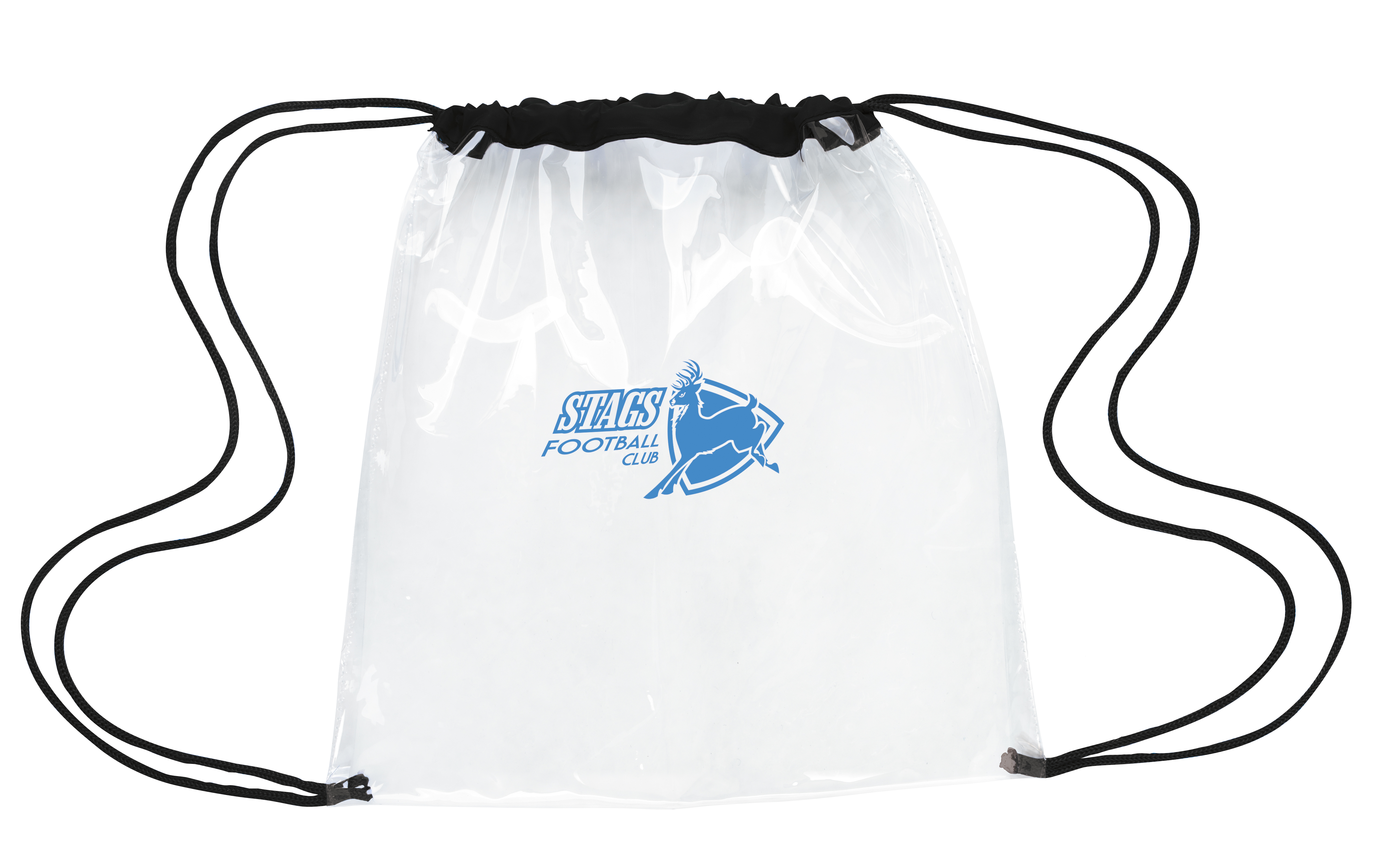 Good Value™ Clear Game Drawstring Backpack 10