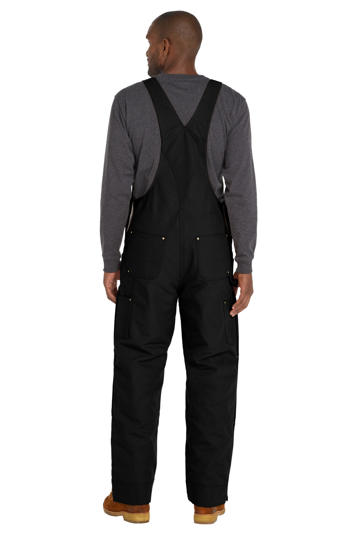 Carhartt Firm Duck Insulated Bib Overalls CT106672 3