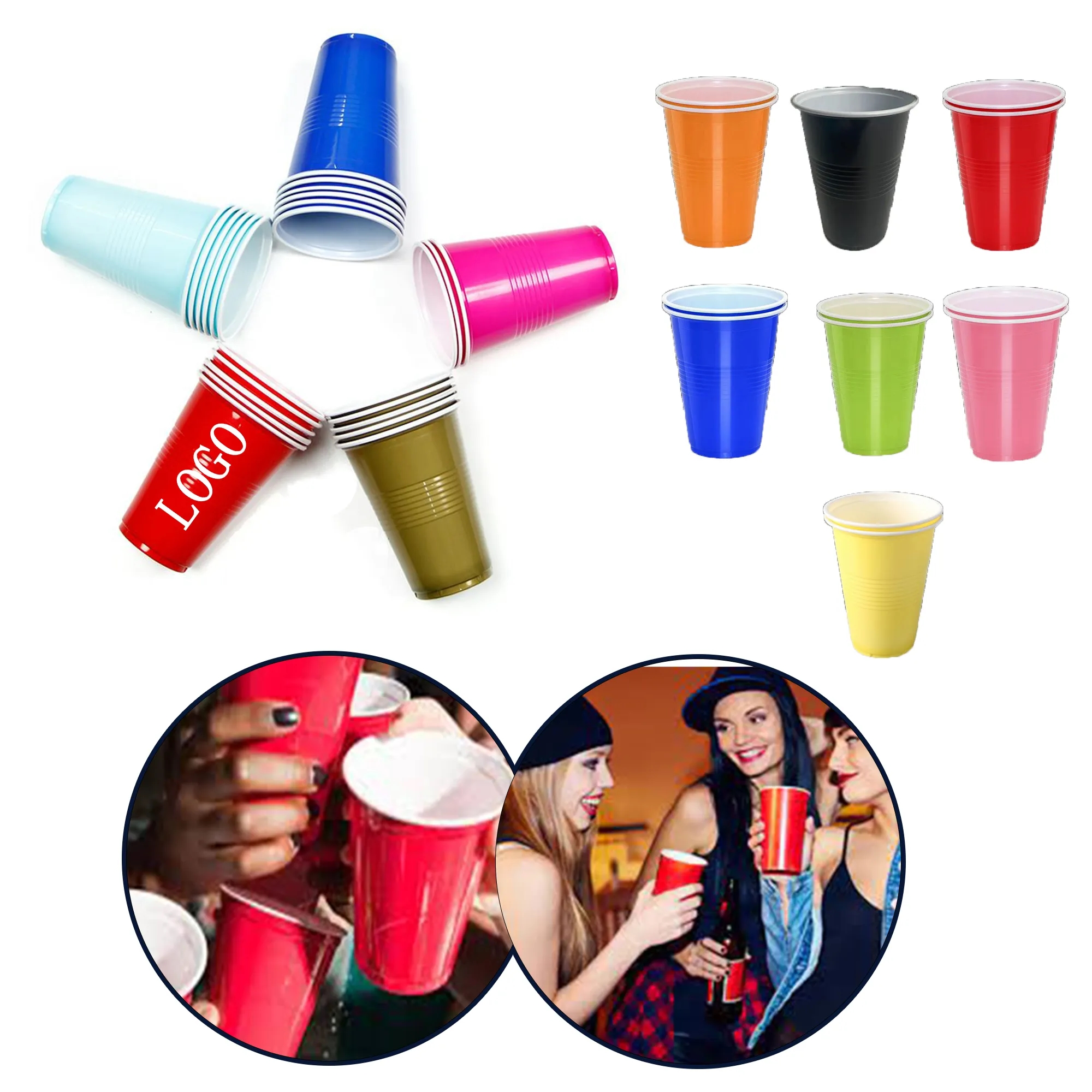 16oz Beer Party Game Solo Cup 6