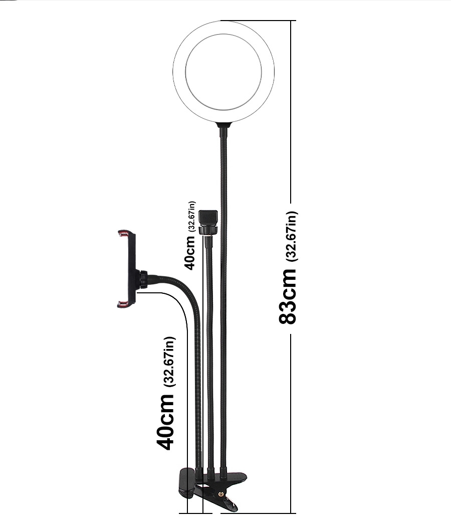 3 in 1 Live Stream Light Kit 7