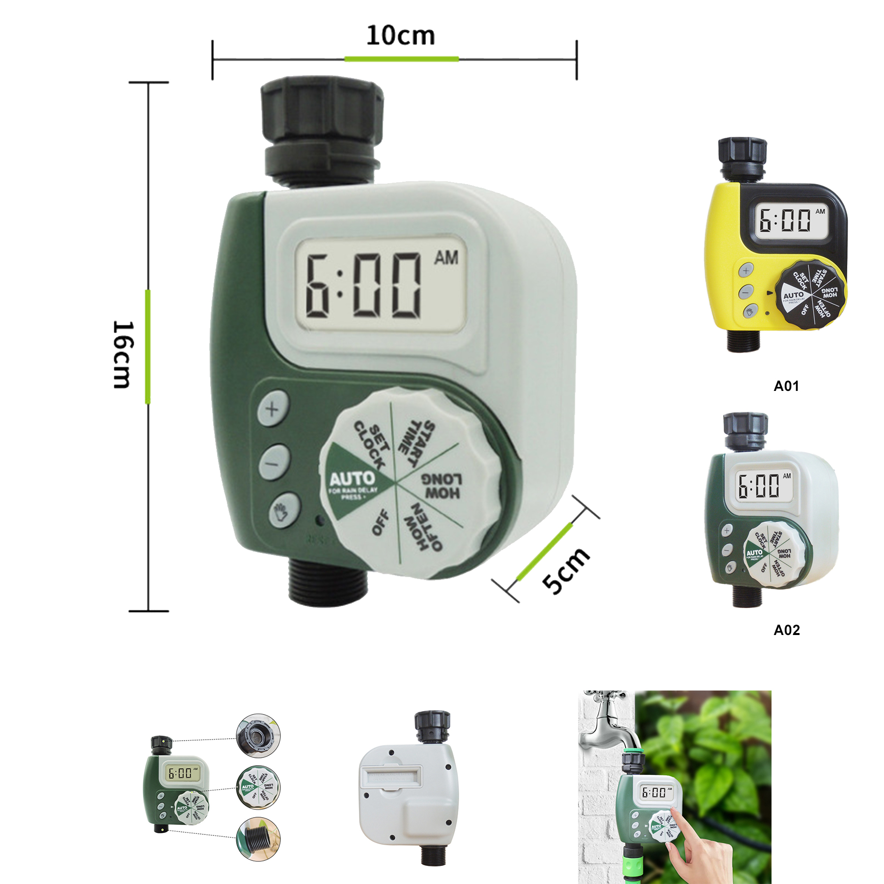 Orbit 62056 One Outlet Single-Dial Hose Watering-timers 2