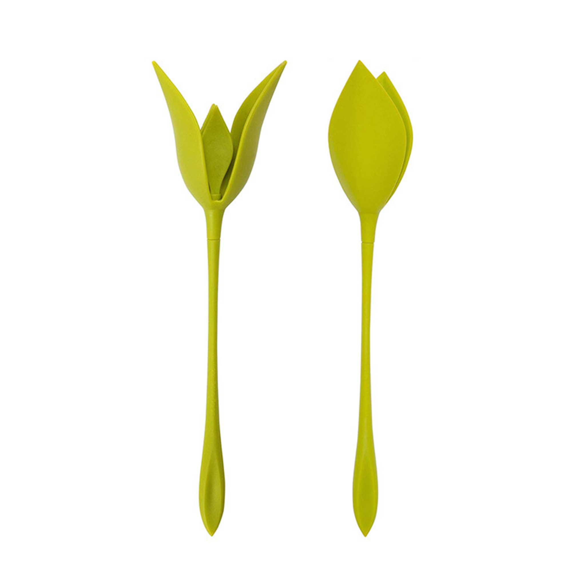 Green Stem Napkin Ring Set 7.9" Length x 2.4" Width 3