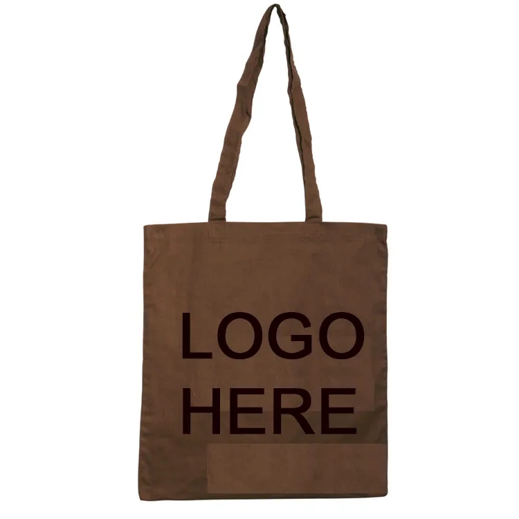 Natural full color cotton tote bag, custom tote bag with logo imprint 5