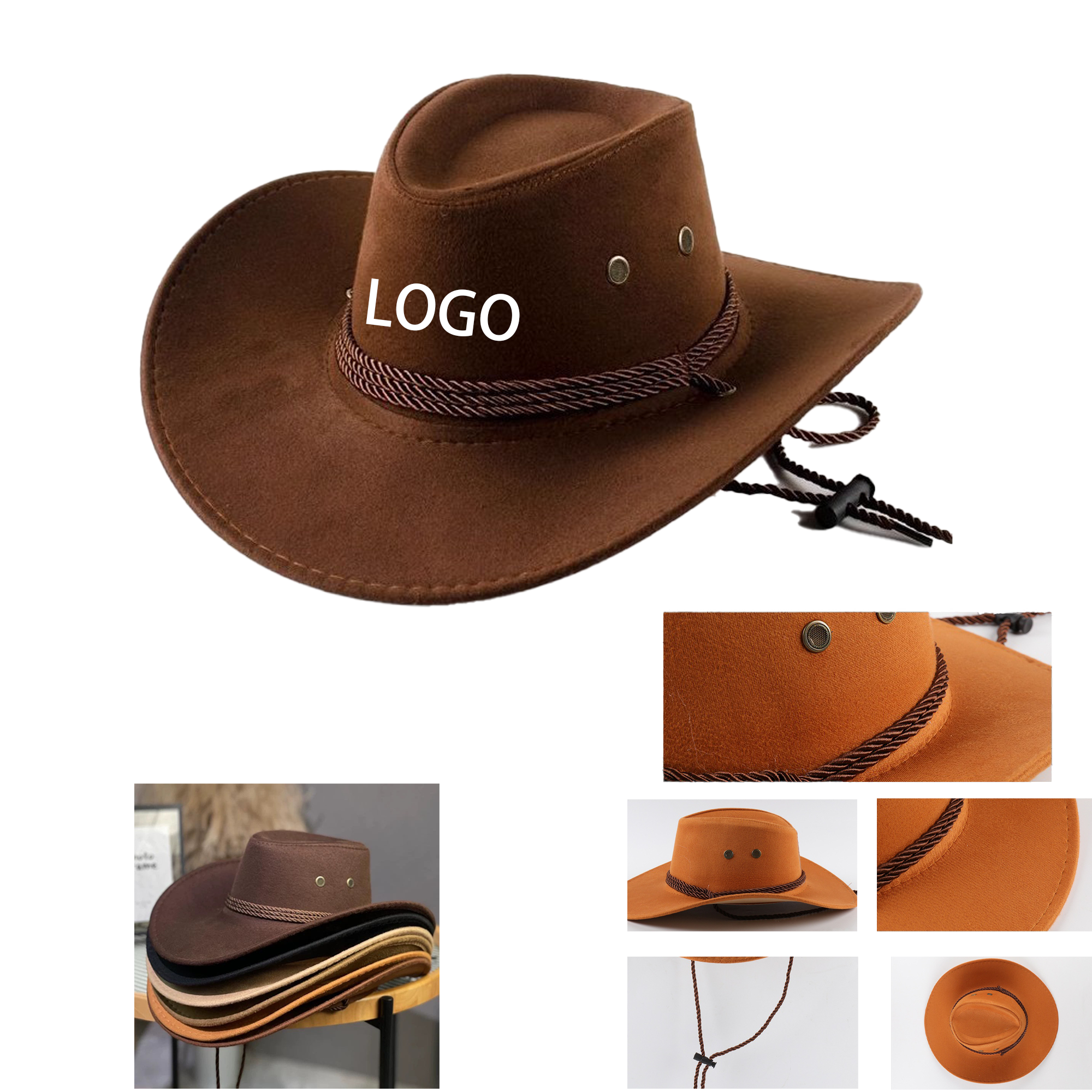 Retro Cowboy Sun Protection Spring Hat 2