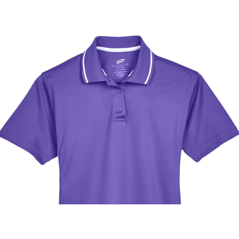 UltraClub Ladies' Cool & Dry Sport Two-Tone Polo 29