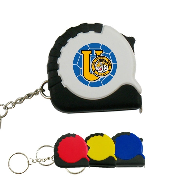 3 feet Mini Tape Measure W/Key Chain 2