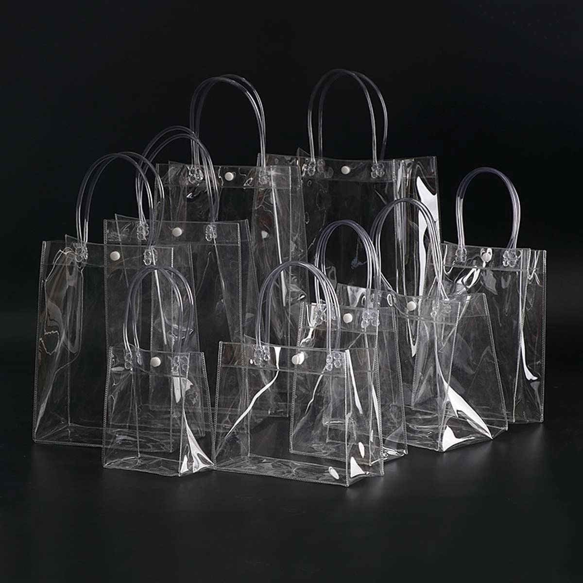 Clear Pvc Tote Bag 1