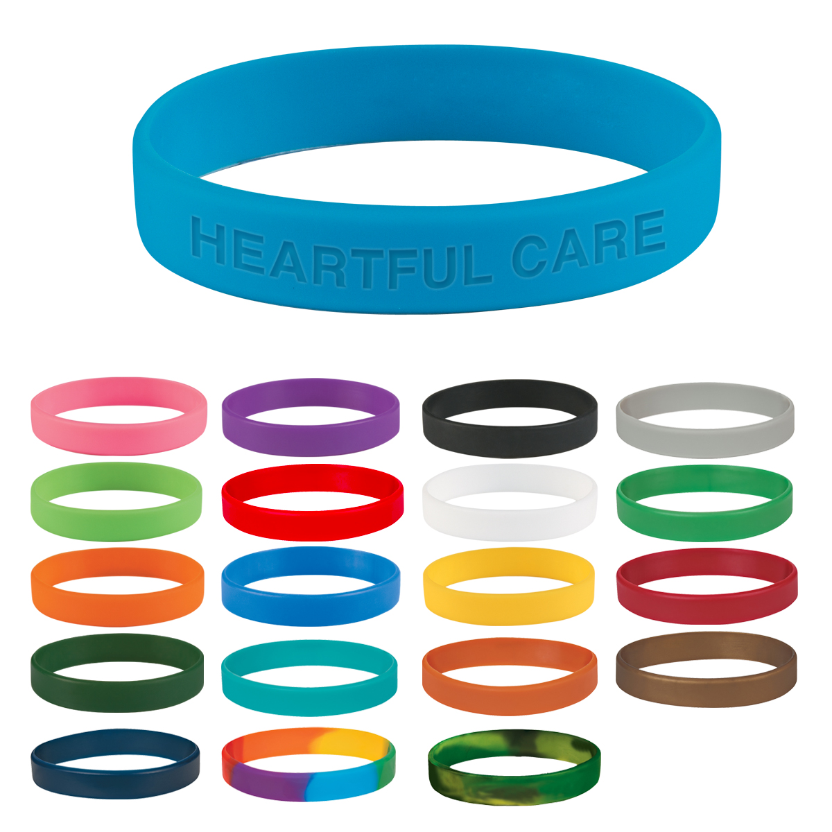 Single Color Silicone Bracelet 25