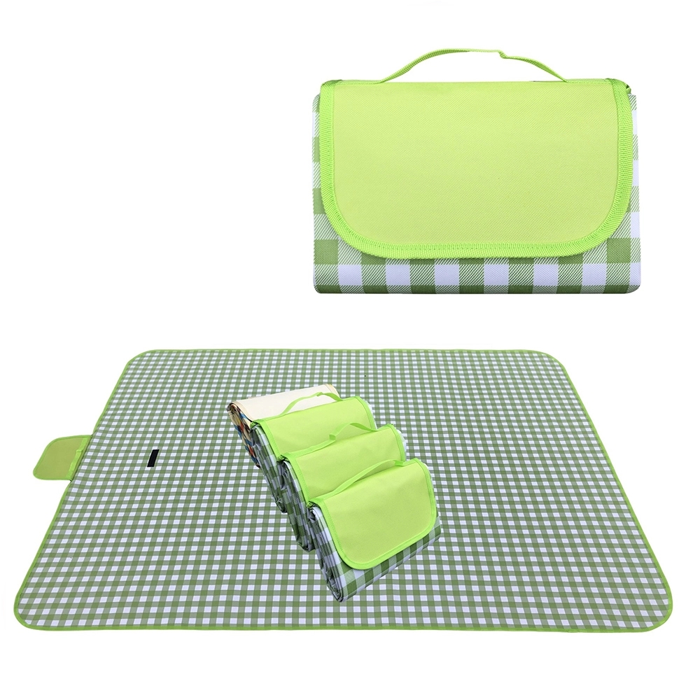 Outdoor Waterproof Backing Foldable Picnic Blanket- Large 17