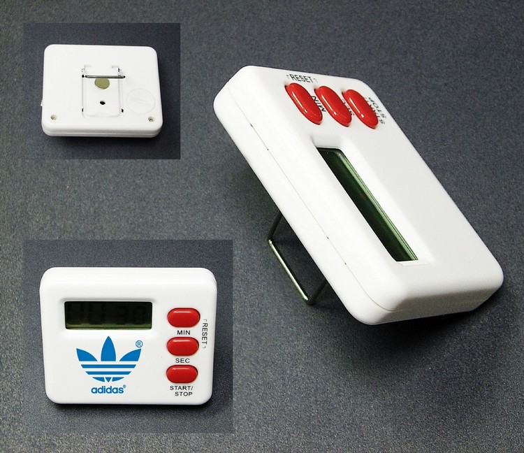 Count down timer with stand and magnet back