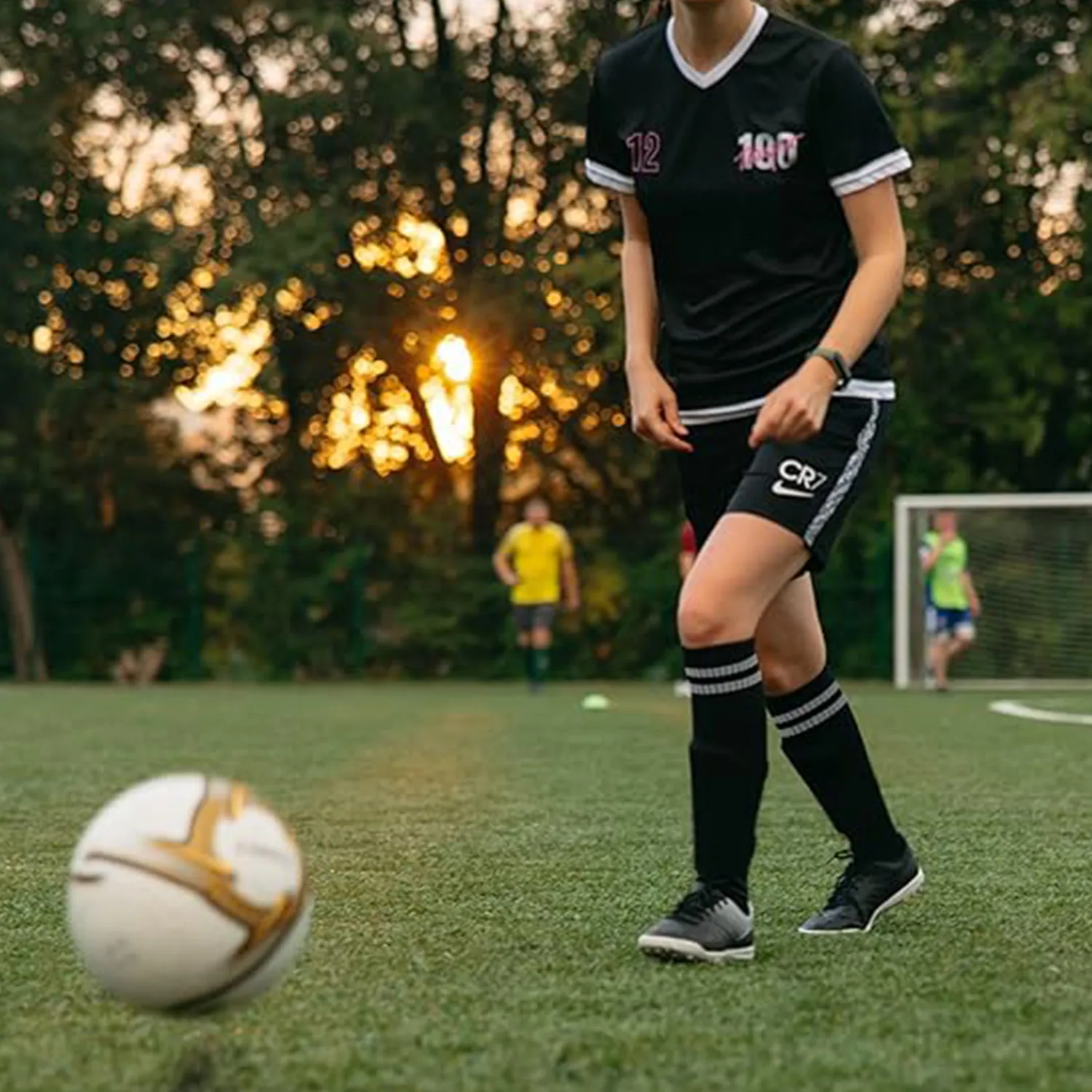 Sport Knee High Football Socks 3