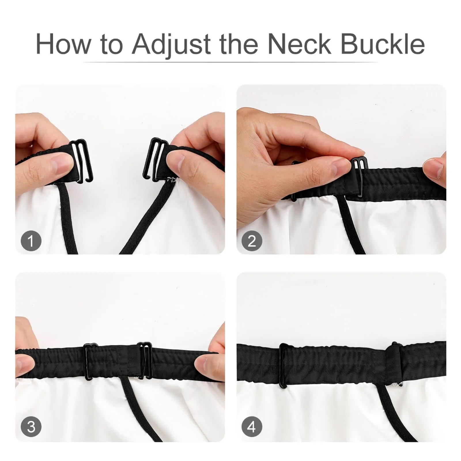 Adjustable Hair Cutting Cape 5
