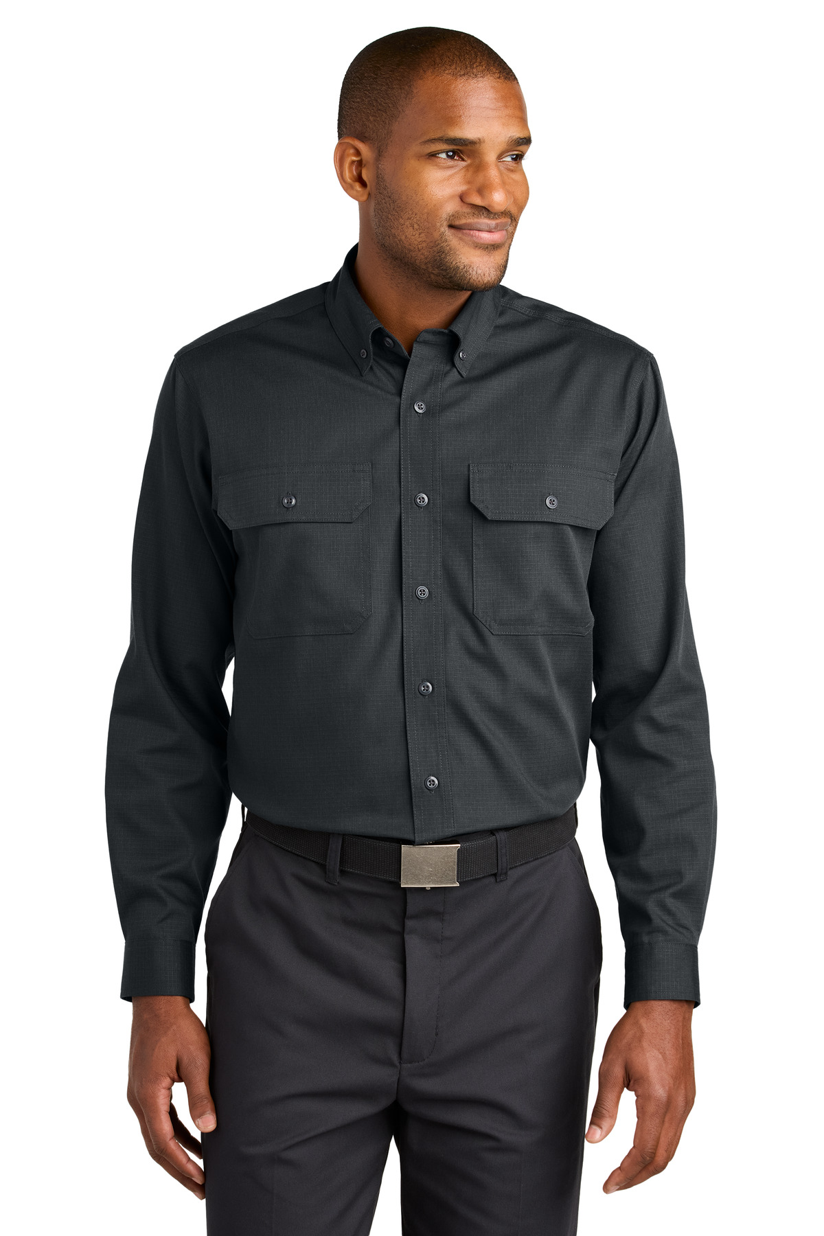 CornerStone Long Sleeve Select Ripstop Shirt CSW174 14