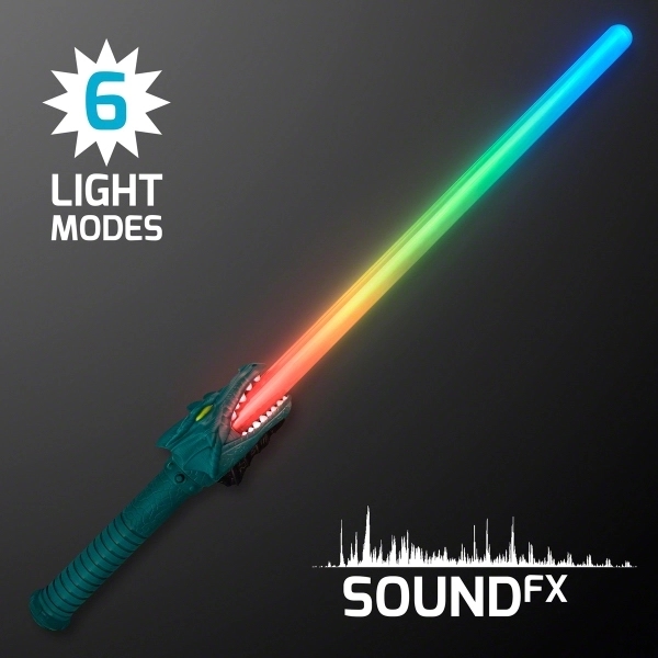 LED Dragon Saber Swords with Sound Effects 2