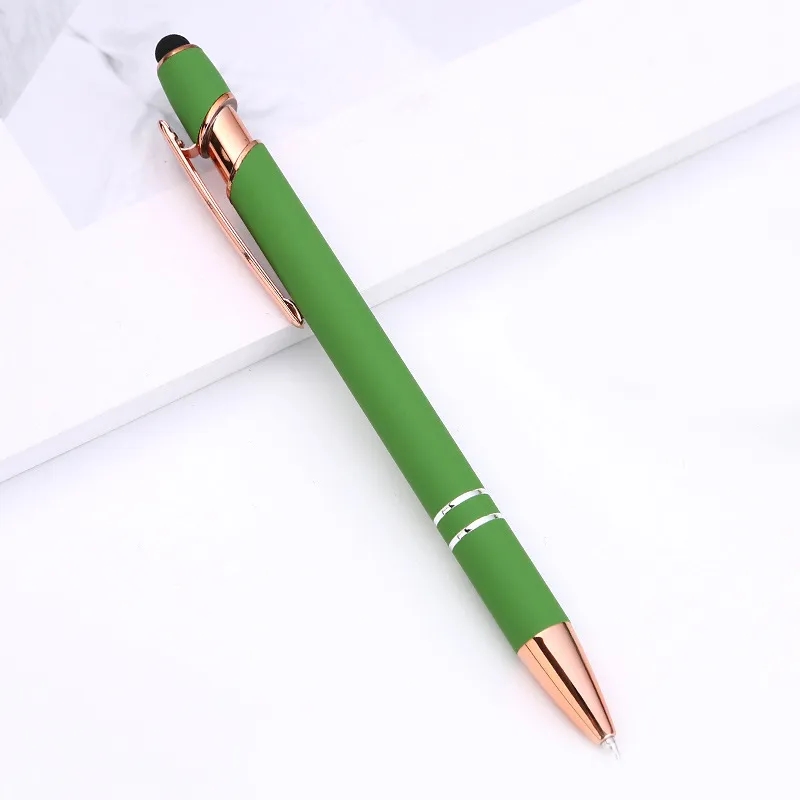 Ellipse Rose Gold Pen with Stylus 6