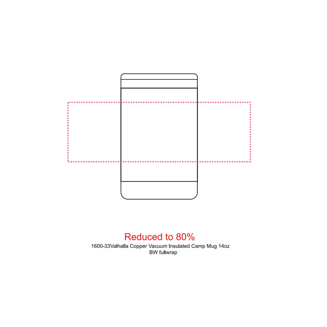 Valhalla Copper Vacuum Insulated Camp Mug 14oz 54