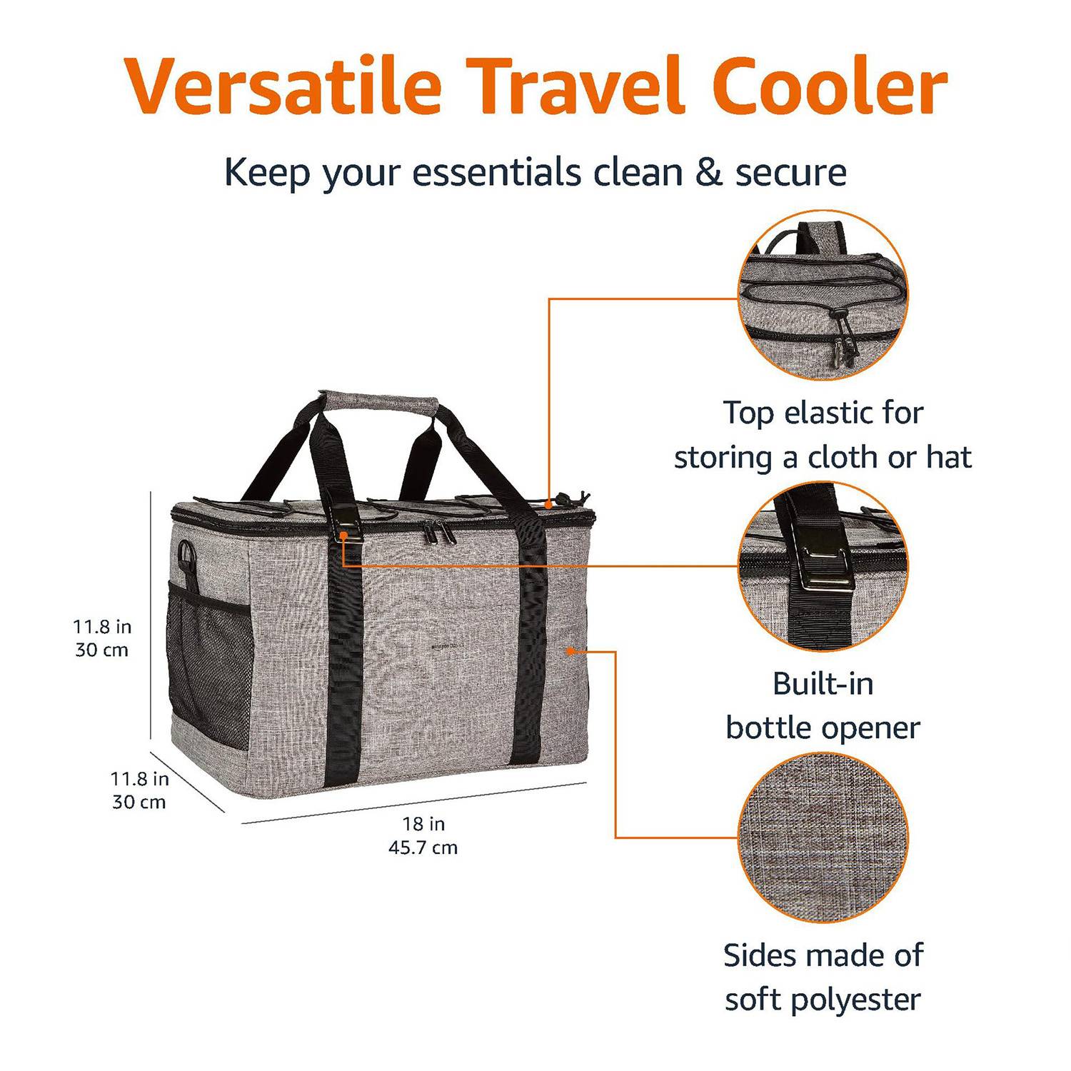 40L Thick Oxford Cooler Bag for Outdoor Picnic & Travel 8