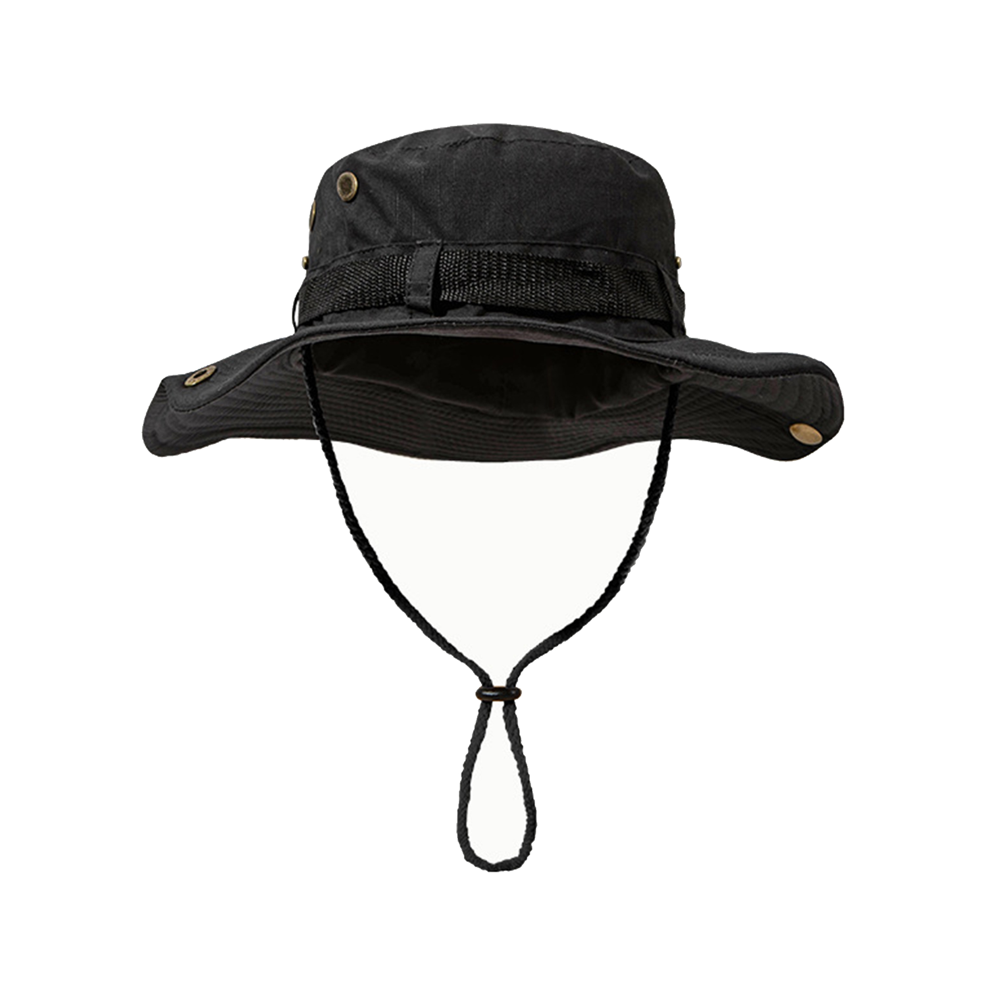 Polyester Boonie Hat With Wide Brim 14.2" By 4.3" 12
