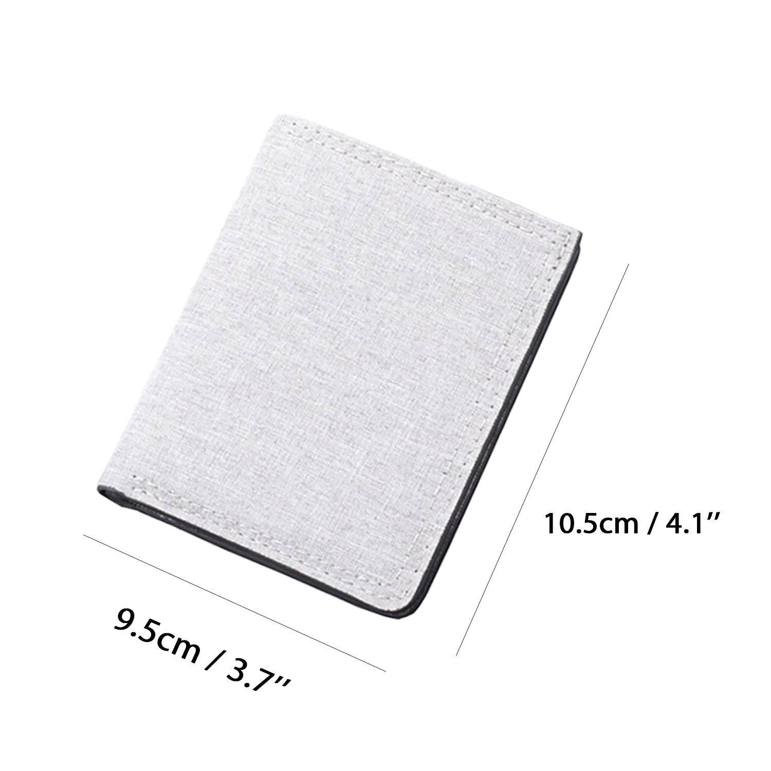 Portable Canvas Wallet w/ Card Slots 5